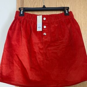 Francesca’s Red Skirt